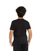 Threadfast Youth Epic Cotton T-Shirt BLACK ModelBack