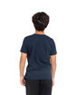 Threadfast Youth Epic Cotton T-Shirt NAVY ModelBack