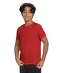 Threadfast Youth Epic Cotton T-Shirt RED ModelQrt