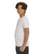 Threadfast Youth Epic Cotton T-Shirt WHITE ModelSide