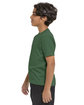 Threadfast Youth Epic Cotton T-Shirt FOREST GREEN ModelSide