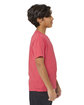 Threadfast Youth Epic CVC T-Shirt HEATHER RED ModelSide