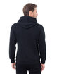 Threadfast Unisex Epic Fleece Pullover Hooded Sweatshirt BLACK ModelBack