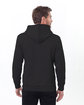 Threadfast Unisex Epic Fleece Pullover Hooded Sweatshirt HEATHER BLACK ModelBack