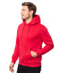 Threadfast Unisex Epic Fleece Pullover Hooded Sweatshirt RED ModelQrt