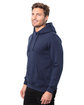 Threadfast Unisex Epic Fleece Pullover Hooded Sweatshirt NAVY ModelQrt