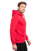 Threadfast Unisex Epic Fleece Pullover Hooded Sweatshirt RED ModelSide