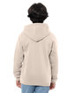 Threadfast Epic Youth Fleece Pullover Hooded Sweatshirt SAND ModelBack