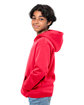 Threadfast Epic Youth Fleece Pullover Hooded Sweatshirt RED ModelSide