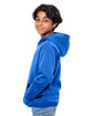 Threadfast Epic Youth Fleece Pullover Hooded Sweatshirt ROYAL ModelSide