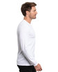 Threadfast Epic Unisex Long-Sleeve T-Shirt WHITE ModelSide