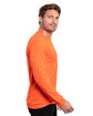 Threadfast Epic Unisex Long-Sleeve T-Shirt ORANGE ModelSide