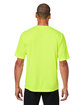 Team 365 Men's Zone Performance Mesh T-Shirt SAFETY YELLOW ModelBack