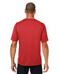 Team 365 Men's Zone Performance Mesh T-Shirt SPRT SCARLET RED ModelBack