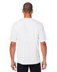 Team 365 Men's Zone Performance Mesh T-Shirt WHITE ModelBack