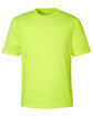 Team 365 Men's Zone Performance Mesh T-Shirt SAFETY YELLOW OFFront