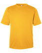 Team 365 Men's Zone Performance Mesh T-Shirt SP ATHLETIC GOLD OFFront