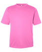 Team 365 Men's Zone Performance Mesh T-Shirt SPRT CHRITY PINK OFFront