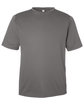 Team 365 Men's Zone Performance Mesh T-Shirt SPORT GRAPHITE OFFront