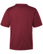 Team 365 Men's Zone Performance Mesh T-Shirt SPORT MAROON OFBack