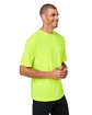 Team 365 Men's Zone Performance Mesh T-Shirt SAFETY YELLOW ModelQrt