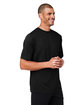 Team 365 Men's Zone Performance Mesh T-Shirt BLACK ModelQrt