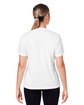 Team 365 Ladies' Zone Performance Mesh T-Shirt WHITE ModelBack