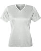 Team 365 Ladies' Zone Performance Mesh T-Shirt SPORT SILVER OFFront