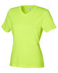 Team 365 Ladies' Zone Performance Mesh T-Shirt SAFETY YELLOW OFQrt