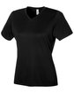 Team 365 Ladies' Zone Performance Mesh T-Shirt BLACK OFQrt