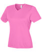 Team 365 Ladies' Zone Performance Mesh T-Shirt SPRT CHRITY PINK OFQrt