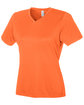 Team 365 Ladies' Zone Performance Mesh T-Shirt SPORT ORANGE OFQrt