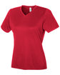 Team 365 Ladies' Zone Performance Mesh T-Shirt SPORT RED OFQrt