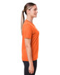 Team 365 Ladies' Zone Performance Mesh T-Shirt SPORT ORANGE ModelSide