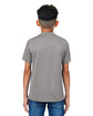 Team 365 Youth Zone Performance Mesh T-Shirt SPORT GRAPHITE ModelBack