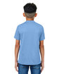 Team 365 Youth Zone Performance Mesh T-Shirt SPORT LIGHT BLUE ModelBack