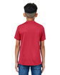 Team 365 Youth Zone Performance Mesh T-Shirt SPRT SCARLET RED ModelBack