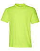 Team 365 Youth Zone Performance Mesh T-Shirt SAFETY YELLOW OFFront