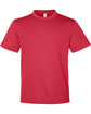 Team 365 Youth Zone Performance Mesh T-Shirt SPRT SCARLET RED OFFront