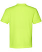 Team 365 Youth Zone Performance Mesh T-Shirt SAFETY YELLOW OFBack