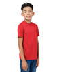 Team 365 Youth Zone Performance Mesh T-Shirt SPORT RED ModelQrt