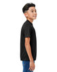 Team 365 Youth Zone Performance Mesh T-Shirt BLACK ModelSide