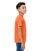 Team 365 Youth Zone Performance Mesh T-Shirt SPORT ORANGE ModelSide