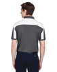 Team 365 Men's Victor Performance Polo SPORT GRAPHITE ModelBack