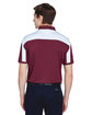 Team 365 Men's Victor Performance Polo SPORT MAROON ModelBack