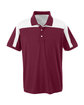 Team 365 Men's Victor Performance Polo SPORT MAROON OFFront