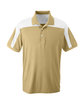 Team 365 Men's Victor Performance Polo SPORT VEGAS GOLD OFFront