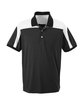 Team 365 Men's Victor Performance Polo BLACK OFFront