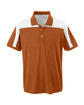 Team 365 Men's Victor Performance Polo SP BURNT ORANGE OFFront