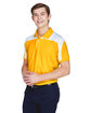 Team 365 Men's Victor Performance Polo SP ATHLETIC GOLD ModelQrt